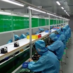 小安電子車(chē)間展示